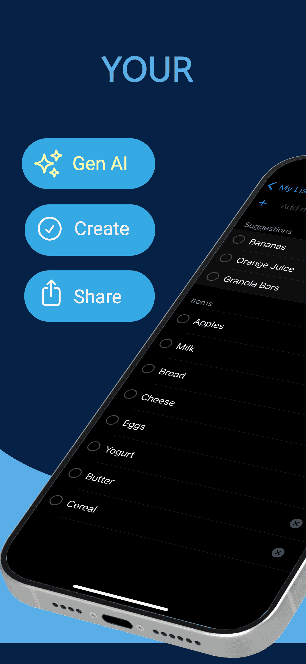 ListSense App - Features