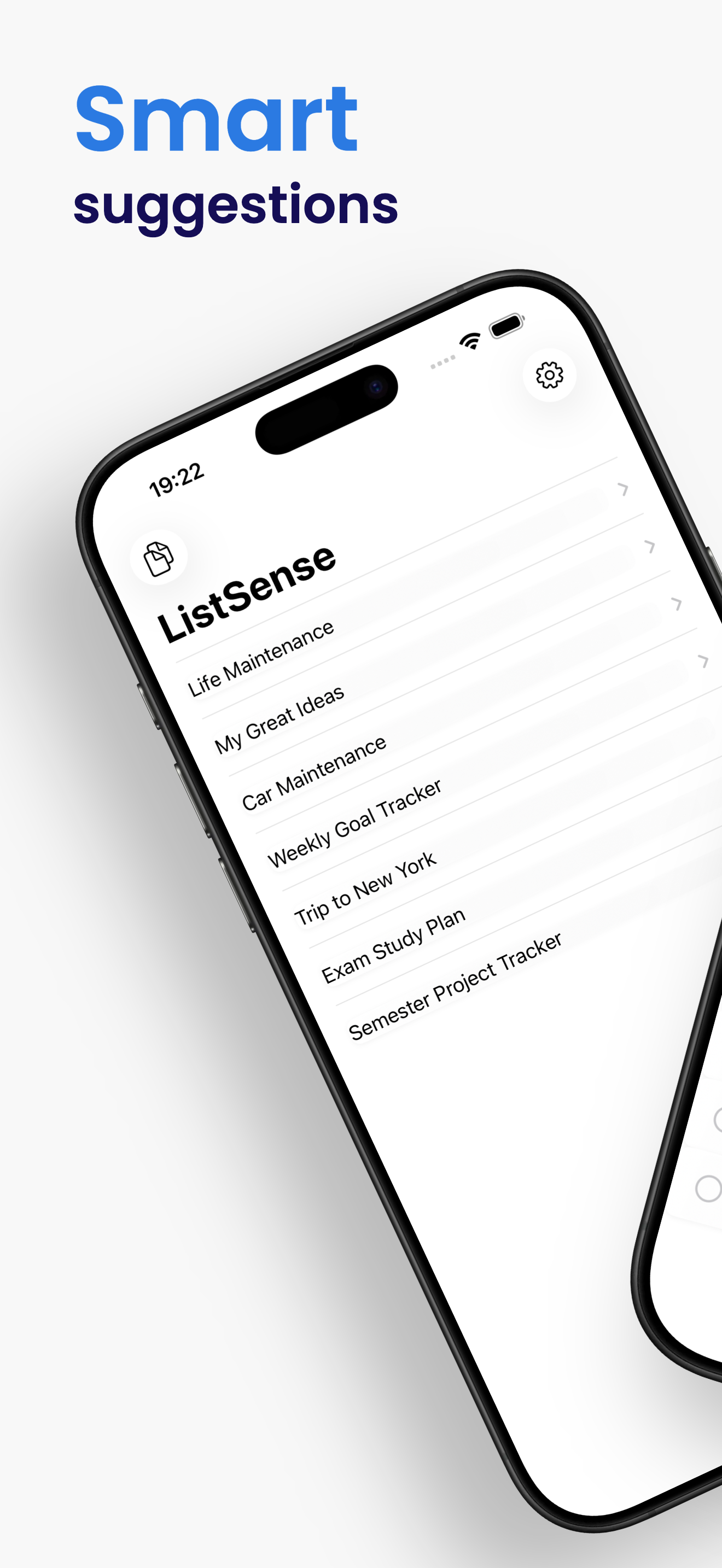 ListSense App - Features