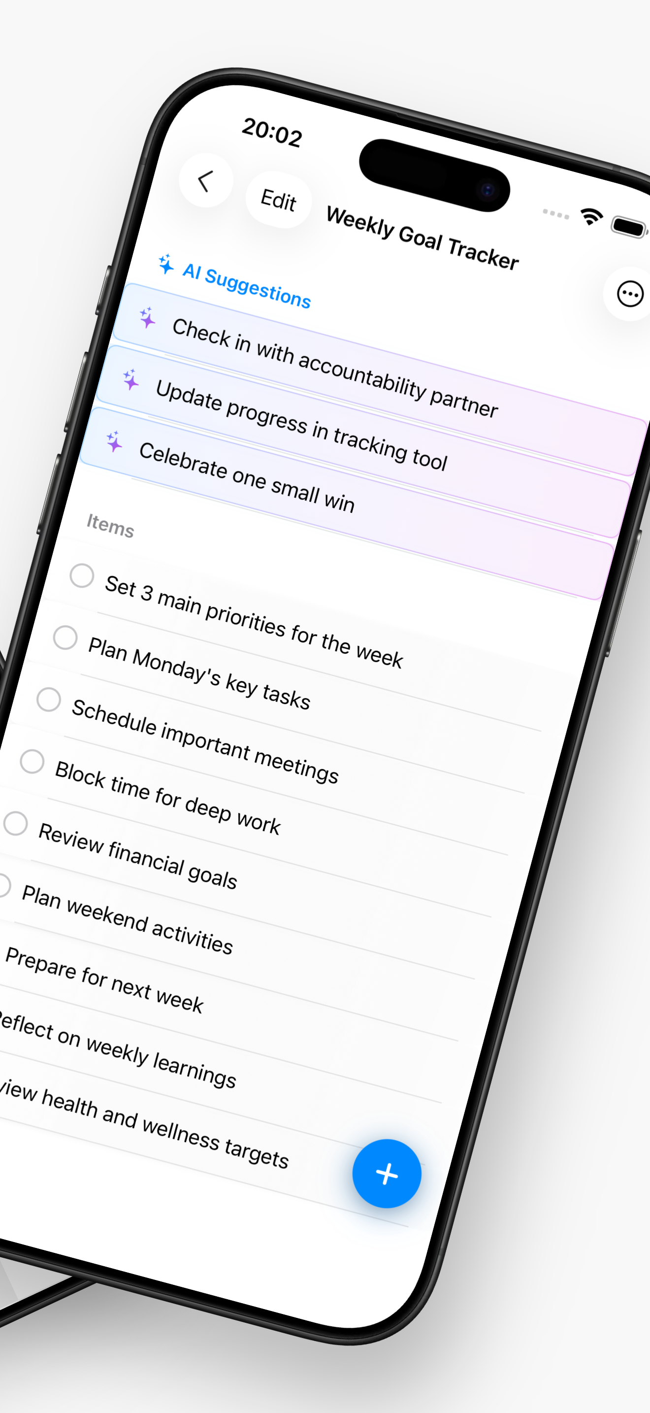 ListSense App - Tasks